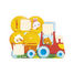 Traktor mit Versteckspiel J07128 Janod 2