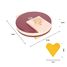 Waffeleisen-Set Tasty rot LE12850 Small Foot company 7