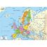 Karte von Europa K74-50 Puzzle Michele Wilson 2