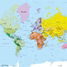 Karte der Welt K75-50 Puzzle Michele Wilson 3