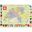 Puzzle Karte der Schweiz K77-50 Puzzle Michele Wilson 2