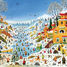 Winterszene von Alain Thomas K774-100 Puzzle Michele Wilson 2