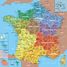 Karte der Regionen Frankreichs K80-24 Puzzle Michele Wilson 2