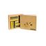 Box 40 grün und gelb Platten + Kunstbuch KAJLJP23-4358 Kapla 3