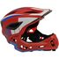 Fahrradhelm rot blau Medium KMHFF03M Kiddimoto 1