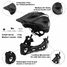 Fahrradhelm Schwarz Rot Blau Small KMHFF08S Kiddimoto 2