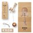 Krom Kendama Pop Lol nacktes Holz KROM-PL-NAK KROM Kendama 7