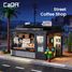 Das Café 768 Teile C66005W CaDA 3