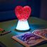 Glitzerlampe Magic Glow Herz LL-GLOWHEART Little L 5