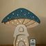 Pilzhaus-Nachtlampe blau LL083-360 Little Lights 3