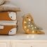 Vogel-Nachtlampe Khaki-Senf LL054-398 Little Lights 2