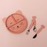 Kinderbesteck Set aus Silikon Mrs Cat TX-96-454 Trixie 2