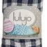 Muslin swaddle mulltuch reversible - Navy LLJ-121-003-001 Lulujo 4