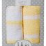 Muslin Baby Swaddle Mulltuch 2er Set - yellow stripes LLJ-121-013-005 Lulujo 2