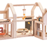 Möbliertes 3-in-1-Puppenhaus PT7611 Plan Toys 2