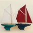 Segelboot Saint Germain grün 40cm TI-ST-GERMAIN-VERT-ANGLAIS-40 Tirot 3