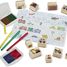 Deluxe Stempelset aus Holz - Fahrzeuge MD-41901 Melissa & Doug 4