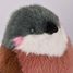Spatzen-Plüschvogel 15 cm HO3441 Histoire d'Ours 3