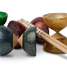 Rot Flocken Diabolo - Holzachse - d.100mm F-101008PR Foulon 2