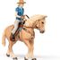 Westernpferd und seine Reiterfigur PA-51566 Papo 2