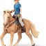 Westernpferd und seine Reiterfigur PA-51566 Papo 5