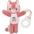 Im Dunkeln leuchtende Schnullerclip Jeanne die Katze LL83592 Lilliputiens 1