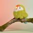 Wellensittich-Plüschvogel 15 cm HO3442 Histoire d'Ours 4
