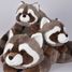 Brauner Waschbär-Plüschtier 32 cm HO3303 Histoire d'Ours 2