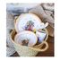5 teiliges Geschirrset Peter Hase orange PJ-BP701T Petit Jour 2