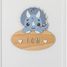 Personalisiertes Wandschild Triceratops VI-PLP08 Vintiun 2