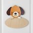 Personalisiertes Wandschild Hund VI-PLP19 Vintiun 4