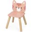 Kinderstuhl im Katze-Design J09659 Janod 2