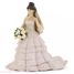 Brautfigur aus rosa Spitze PA39070-3135 Papo 2