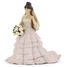 Brautfigur aus rosa Spitze PA39070-3135 Papo 1