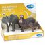 Elefanten, Nilpferde und kleine Set PA80001-3239 Papo 1