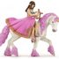 Prinzessinnenfigur mit Leier auf ihrem Pferd PA39057-3650 Papo 1