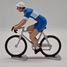 Radfahrer Figur R Blau-weißes Trikot FR-R11 Fonderie Roger 3