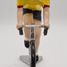 Radfahrer Figur R Gelbes Trikot mit schwarzer Umrandung FR-R12 Fonderie Roger 4