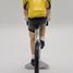 Radfahrer Figur R Gelbes Trikot mit schwarzer Umrandung FR-R12 Fonderie Roger 2