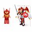 Roboter PR Mecha 2in1 rot weiß SL-M38-B1277 Sluban 2