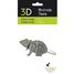 3D Papiermodell - Ratte FRI-11760 Fridolin 2