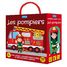 Buch und Puzzle Die Feuerwehrleute SJ-304321 Sassi Junior 1