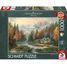 Puzzle Herbstabend am See 1000 Teile S-58784 Schmidt Spiele 1