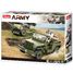 Army WWII - Jeep mit Flugabwehrkanone SL-M38-B0853 Sluban 1