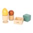 Montessori Sortierspiel mit Kugel, Würfel und Ei LE12925 Small Foot company 1