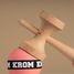 Krom Kendama Strogo Neapolitan Strawberry KROM-STR-STRAWB KROM Kendama 9
