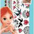 75 auswaschbare Tattoos Bunt BUK-TA003 Buki France 2