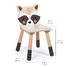 Stuhl Waschbär TL8824 Tender Leaf Toys 3