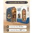 Book Nook Leonardo da Vinci T-TQ135 Tonecheer 4