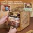 Book Nook Infinity Train Steam-Fantasy T-TQ442 Tonecheer 5